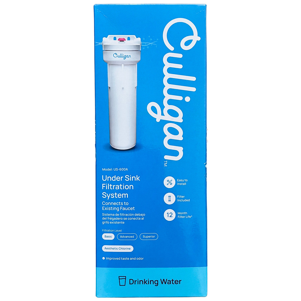 Culligan US-600A Under-Sink Filtration System with D-20A Filter NEW